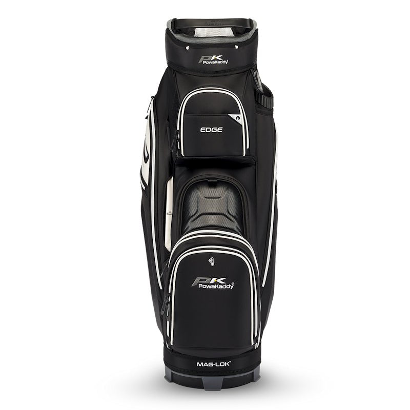 Powakaddy Dri Tech Golf Cart Bag Mag - Lok - Black/Grey - Tony Valentine - Cart Bags