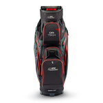 Powakaddy Dri Tech Golf Cart Bag Mag - Lok - Black/Red - Tony Valentine - Cart Bags