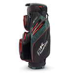 Powakaddy Dri Tech Golf Cart Bag Mag - Lok - Black/Red - Tony Valentine - Cart Bags