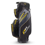 Powakaddy Dri Tech Golf Cart Bag Mag - Lok - Grey/Yellow - Tony Valentine - Cart Bags