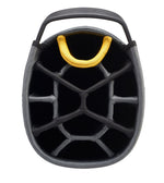 Powakaddy Edge Cart Bag - Gun Metal/Yellow - Tony Valentine - Cart Bags
