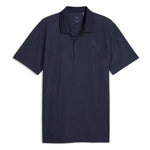 Puma Mens Mattr Prima Bloom Golf Polo Shirt Deep Navy - Tony Valentine - Shirts