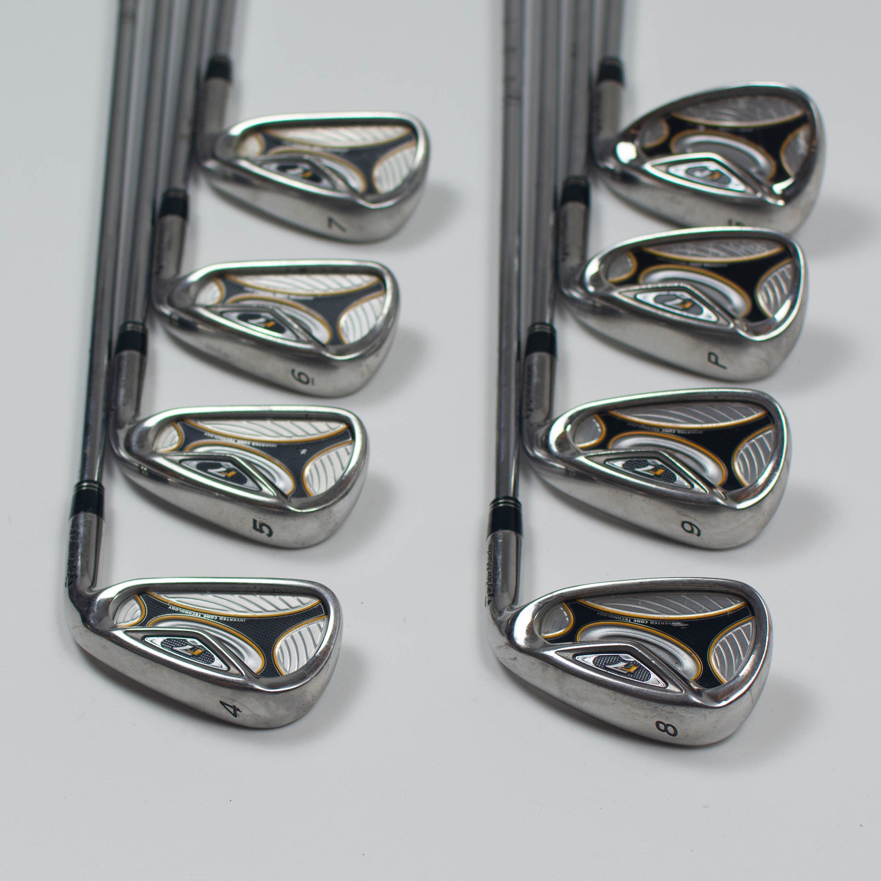 TaylorMade R7 Irons 4-PW plus SW Regular Steel (Used)