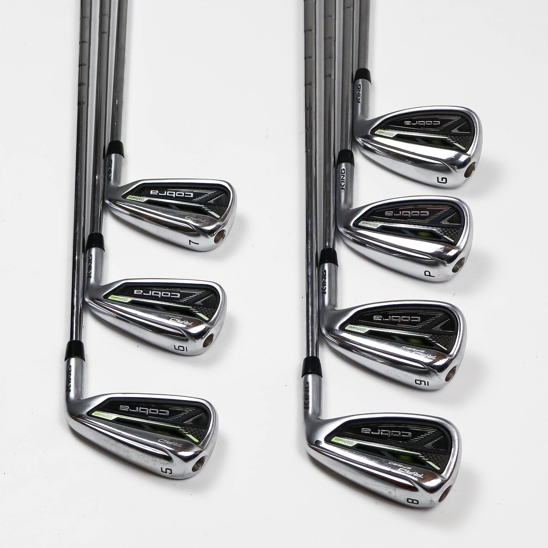 Cobra RadSpeed Irons 5-PW+GW Regular Steel (Used)
