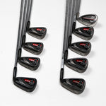 Callaway RAZR X Black Irons 4-PW AW SW Uniflex Steel (Used)
