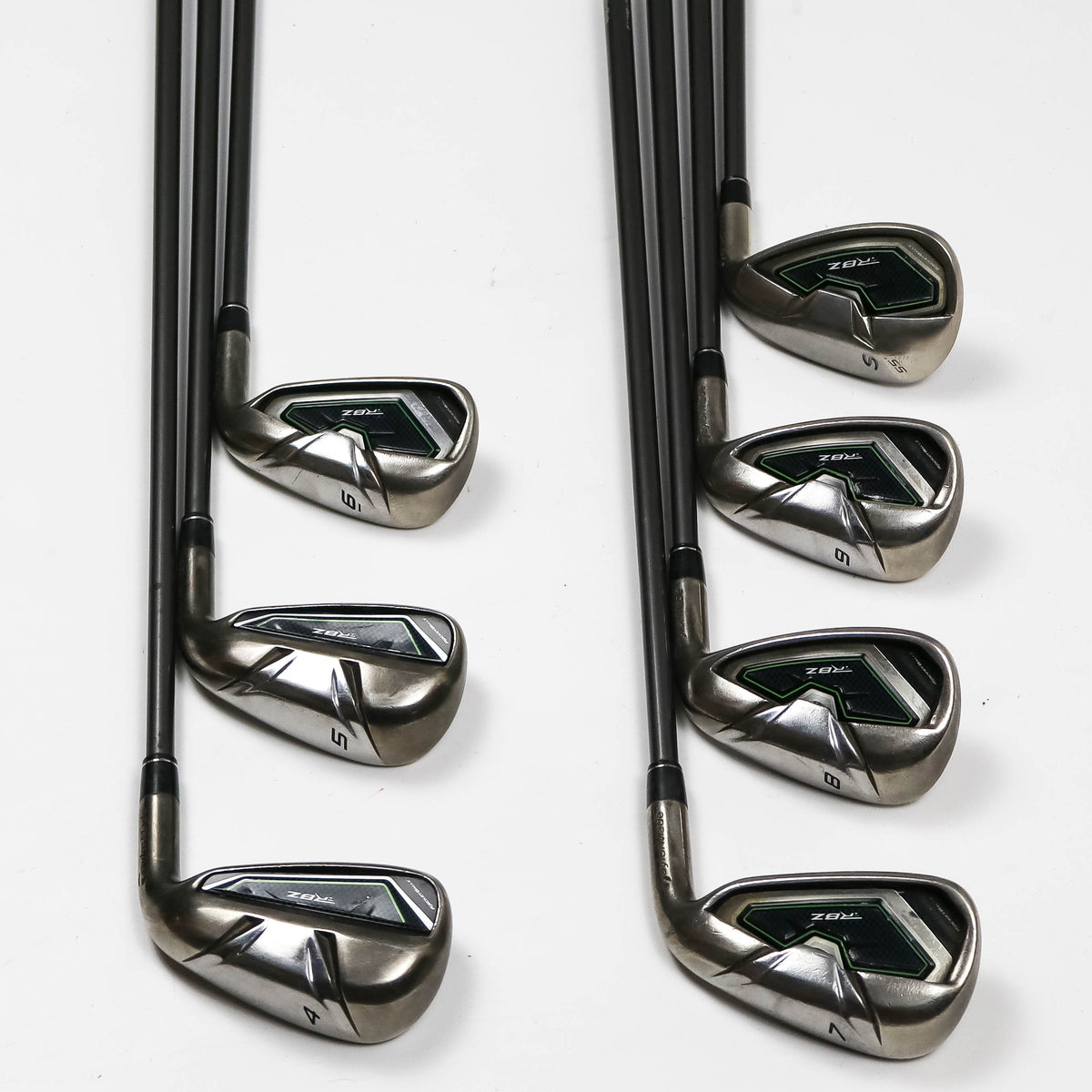TaylorMade RBZ Irons 5-9 AW SW Regular Flex Graphite (Used)