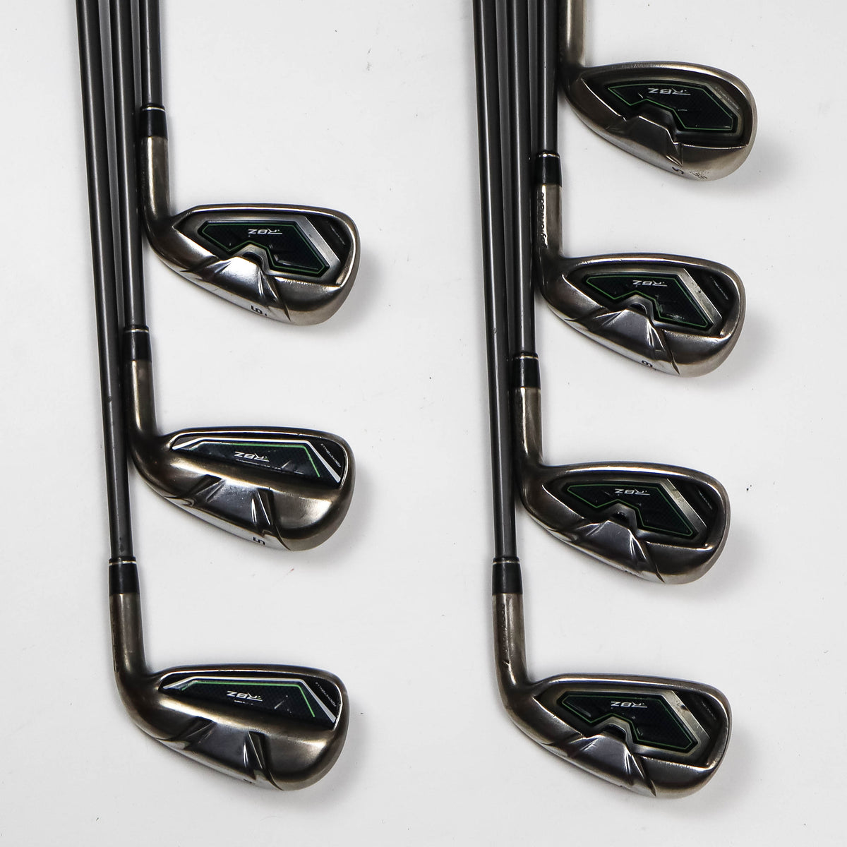 TaylorMade RBZ Irons 5-9 AW SW Regular Flex Graphite (Used)