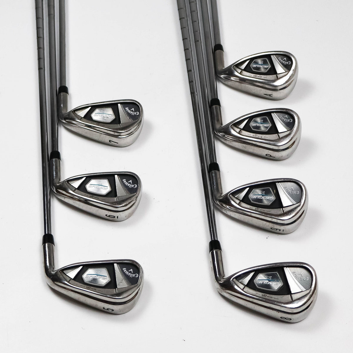 Callaway Rogue X Irons 5-PW AW Regular Flex Steel (Used)