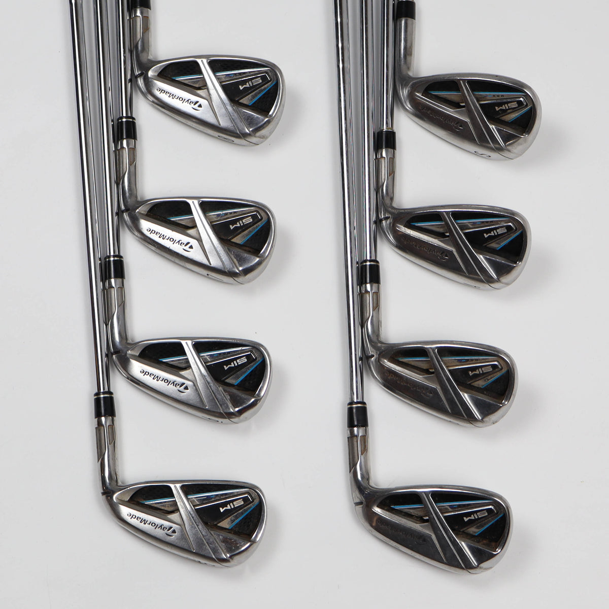 TaylorMade SIM Max Irons 5-PW+AW+SW Regular Flex (Used)