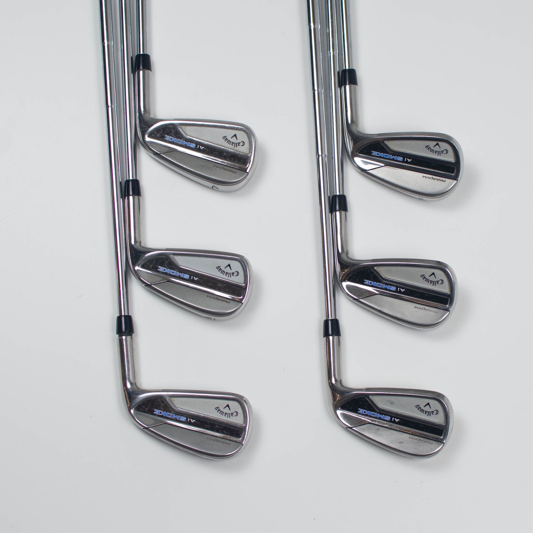 Callaway Paradym Ai Smoke Irons 5-PW Stiff Flex Steel (Used)