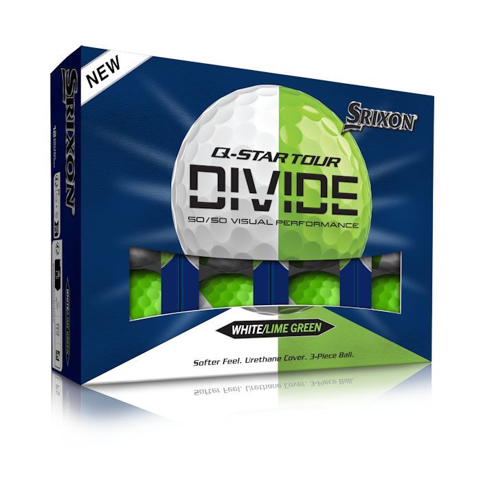 Srixon Q Star Divide Golf Balls White/Green 2026 - Tony Valentine - Golf Balls