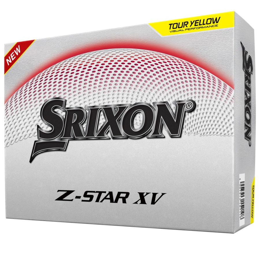 Srixon Z-Star XV Golf Balls - 1 Dozen (Yellow)