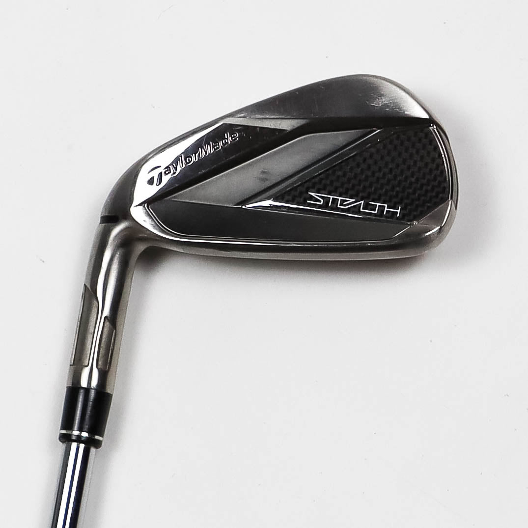 TaylorMade Stealth Irons 5-PW Stiff Flex Steel Left Handed (Used)