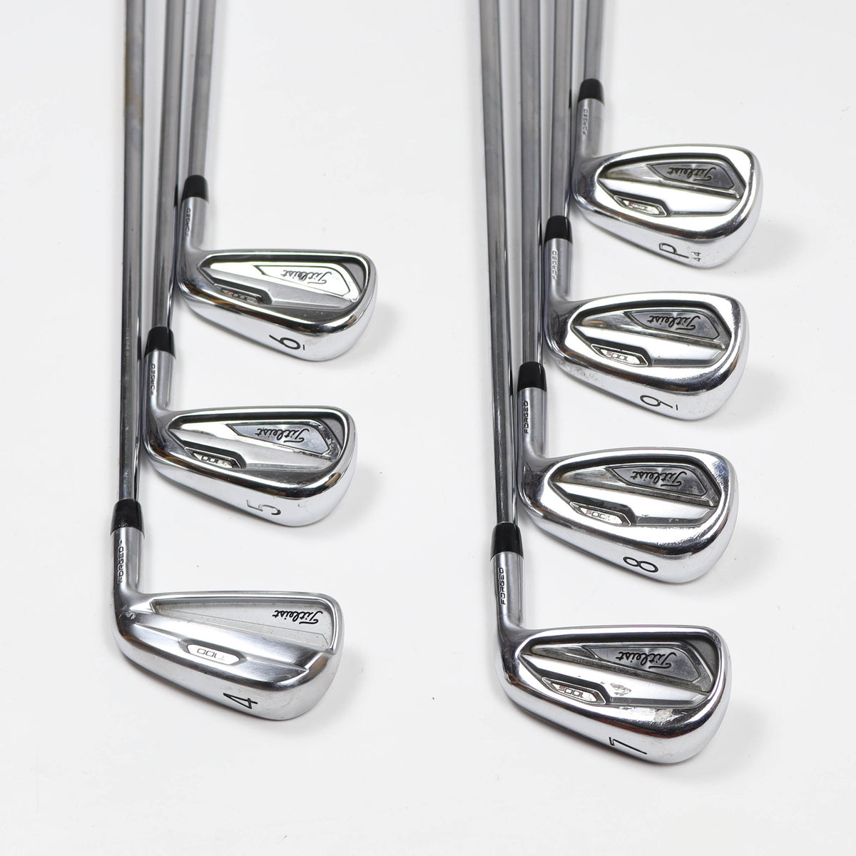 Titleist T100S Irons 4-PW Regular Steel 1 Flat (Used)