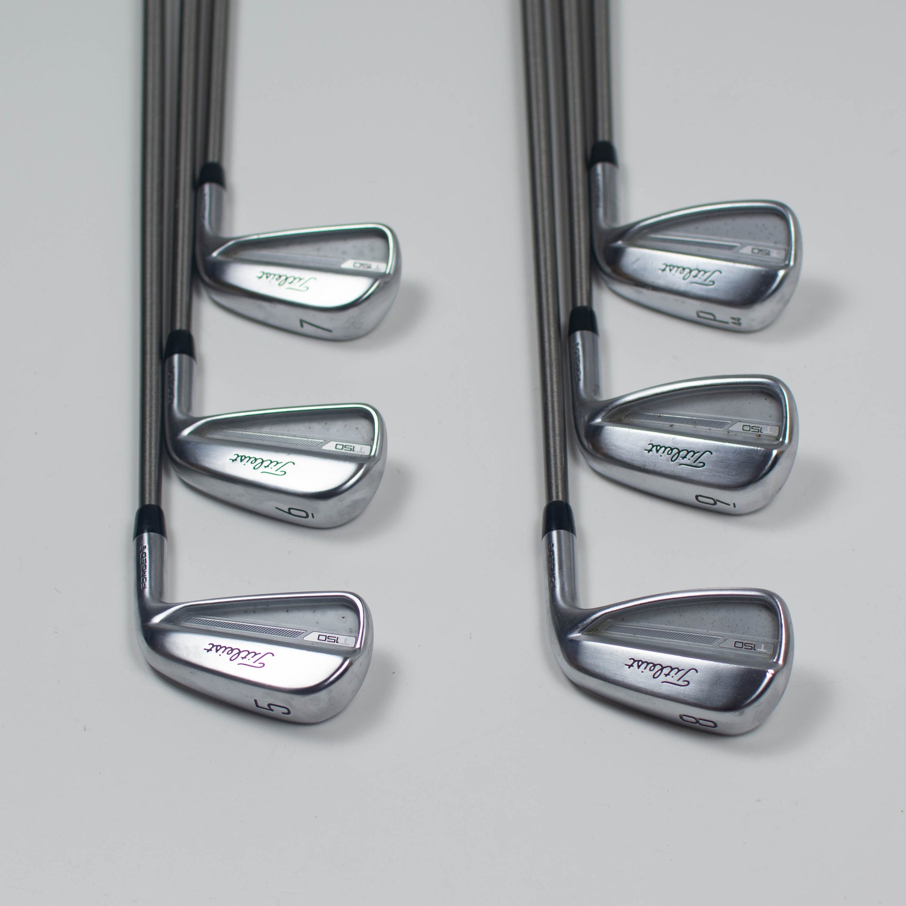 Titleist T150 Irons 5-PW SteelFiber Stiff (Used)