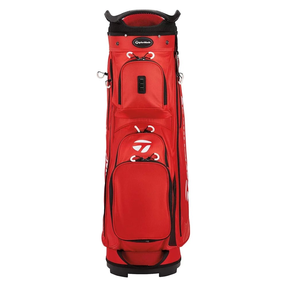 TaylorMade TM23 Pro Cart Bag - Red - Tony Valentine - Cart Bags