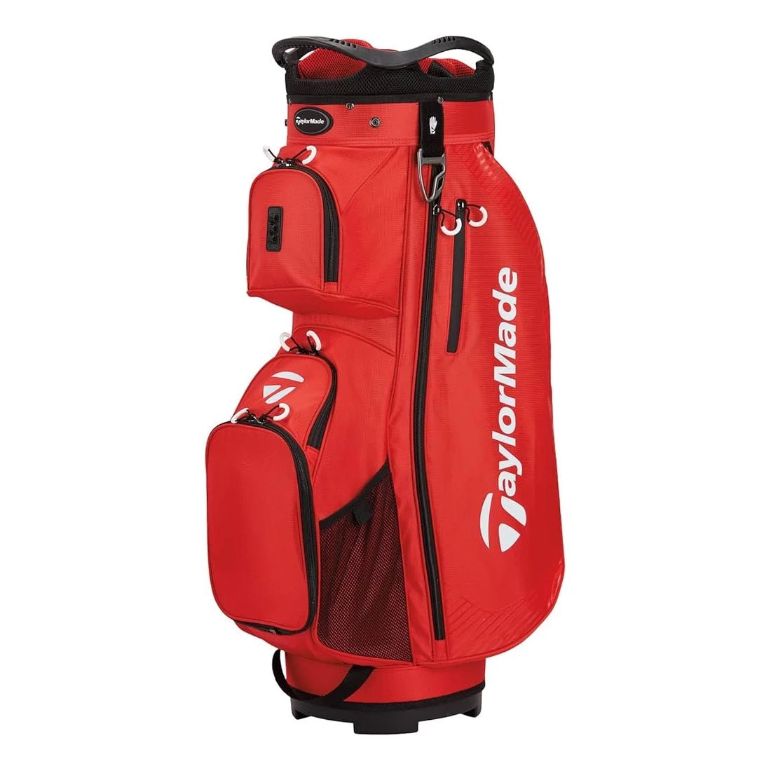 TaylorMade TM23 Pro Cart Bag - Red - Tony Valentine - Cart Bags