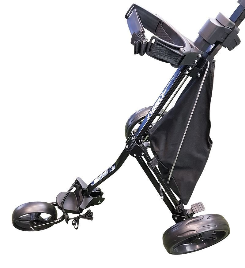 TV GOLF 3 Wheeled Push Trolley - Plus FREE Umbrella Holder - Tony Valentine - Push Trolley