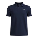 Under Armour Boys Matchplay Polo Shirt Academy/Pitch Grey