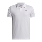 Under Armour Boys Matchplay Polo Shirt White/Castlerock