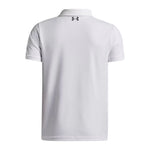 Under Armour Boys Matchplay Polo Shirt White/Castlerock