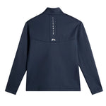 J.Lindeberg Mens Maclean Quarter Zip Mid Layer JL Navy GMJS17071