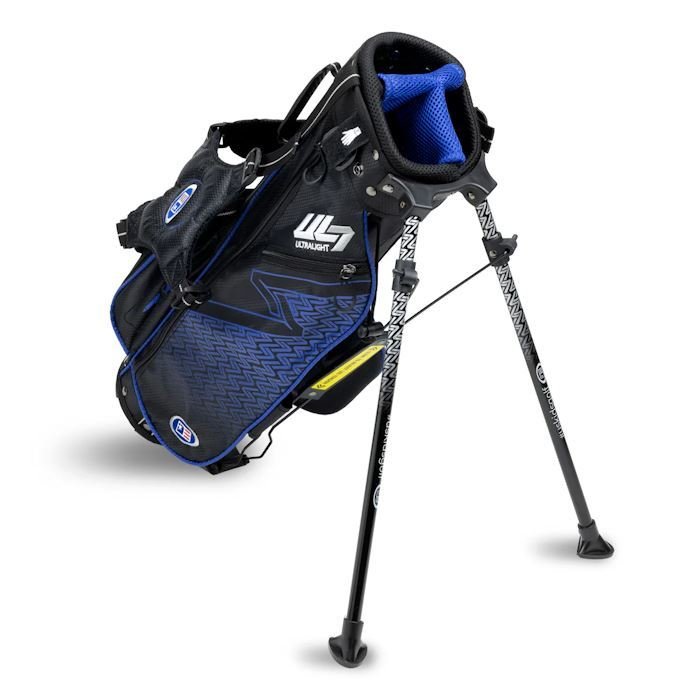 US Kids UL7 45 Stand Bag/23 Inch, Black/Blue Bag - Tony Valentine - 