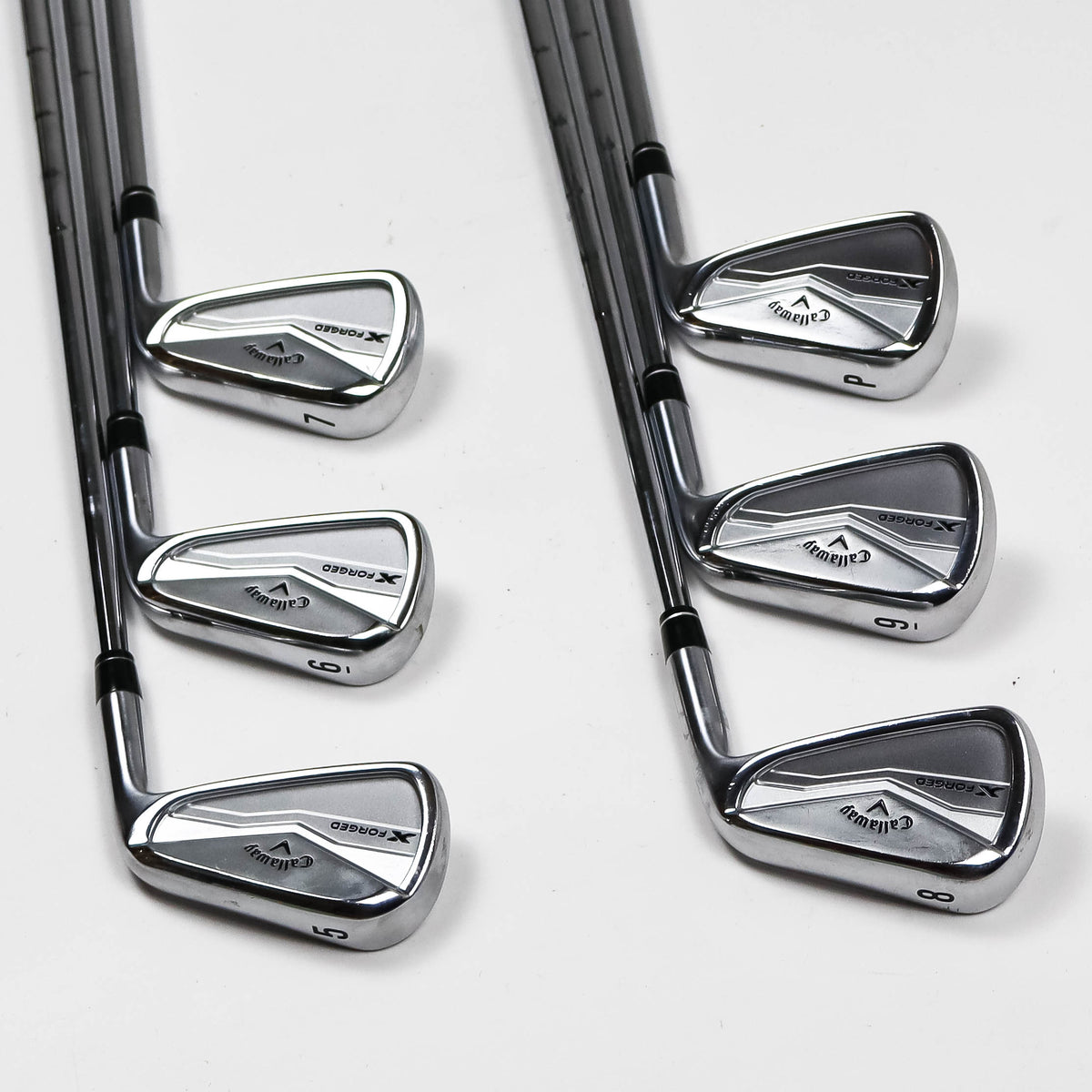 Callaway X Forged Irons 5-PW Stiff Flex Steel (Used)