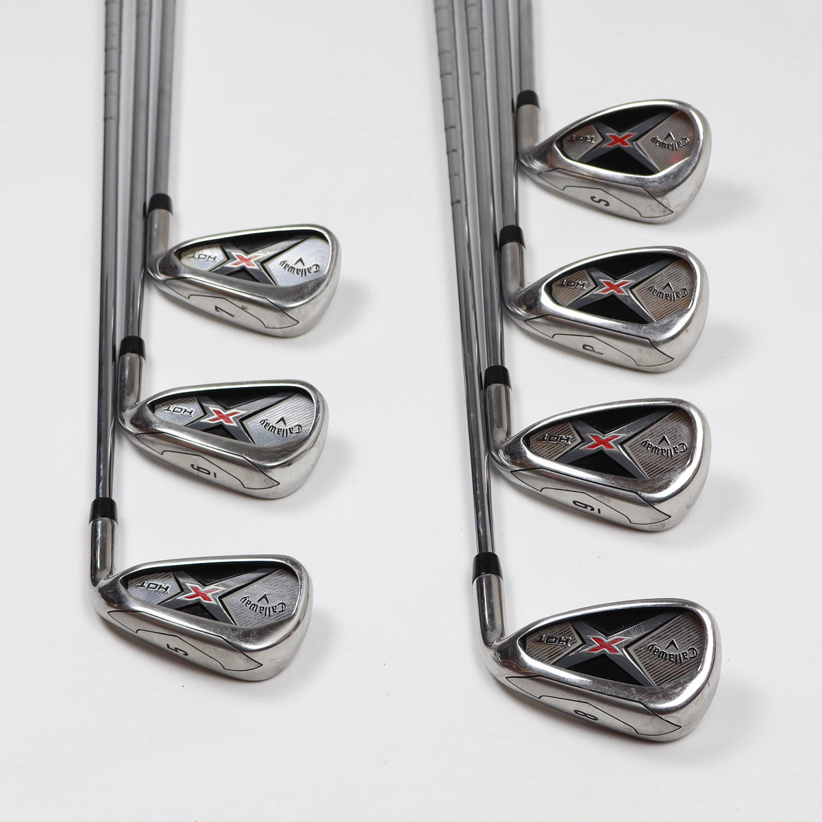 Callaway X Hot Irons 5-SW Regular Steel (Used)