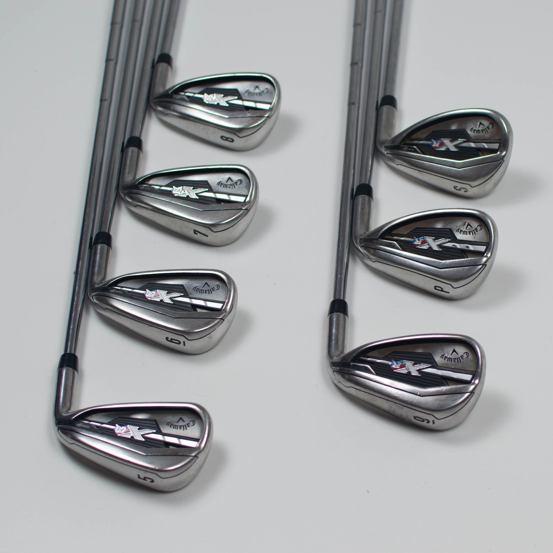 Callaway XR Irons 5-SW Regular Flex Steel (Used)