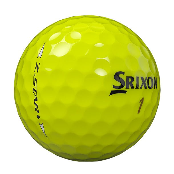 Srixon Z-Star Diamond Golf Balls  - 1 Dozen (Yellow)