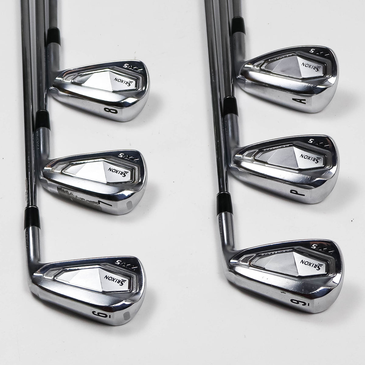 Srixon ZXi5 Irons 6-PW AW Regular Flex Steel 1 Degree Flat (Used)