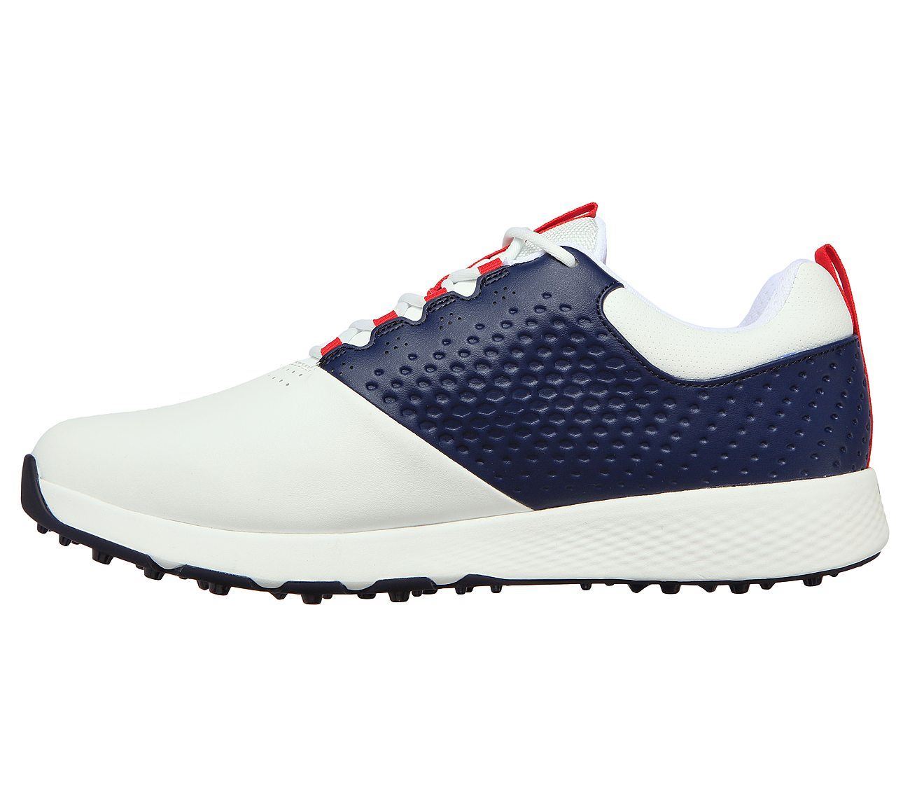 Skechers MGo Golf Elite V.4 Golf Shoes - White/Navy