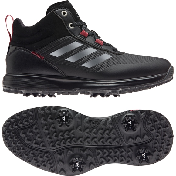 Picture of adidas Ladies S2G Mid Cut Golf Boots - Black FW6298