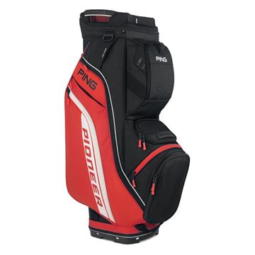 Picture of Ping Pioneer Cart Bag - 35714 Red/Black 2024