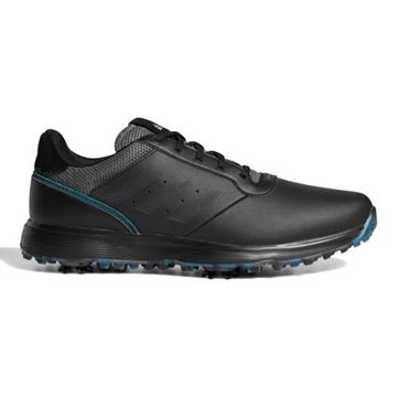 Picture of adidas Mens S2G 22 Black Golf Shoes - Black FW6330