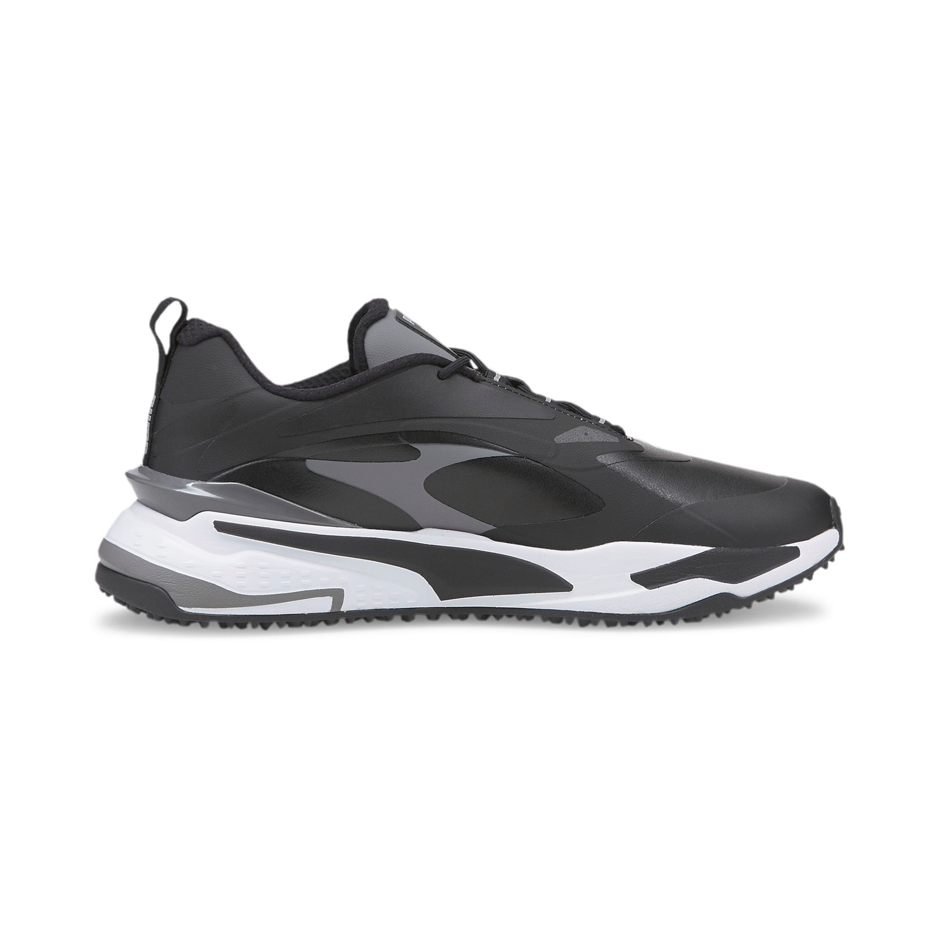 Puma Mens GS-Fast Golf Shoes - 376357 03 - Black/Grey/White