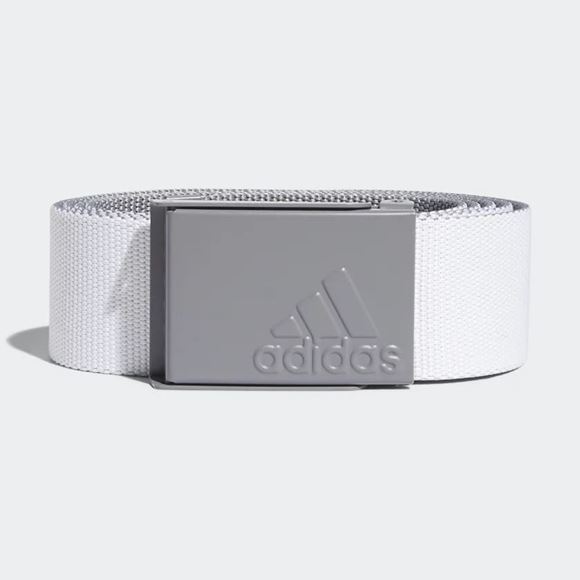 Picture of adidas Reversible Web Belt - White/Grey HA9188