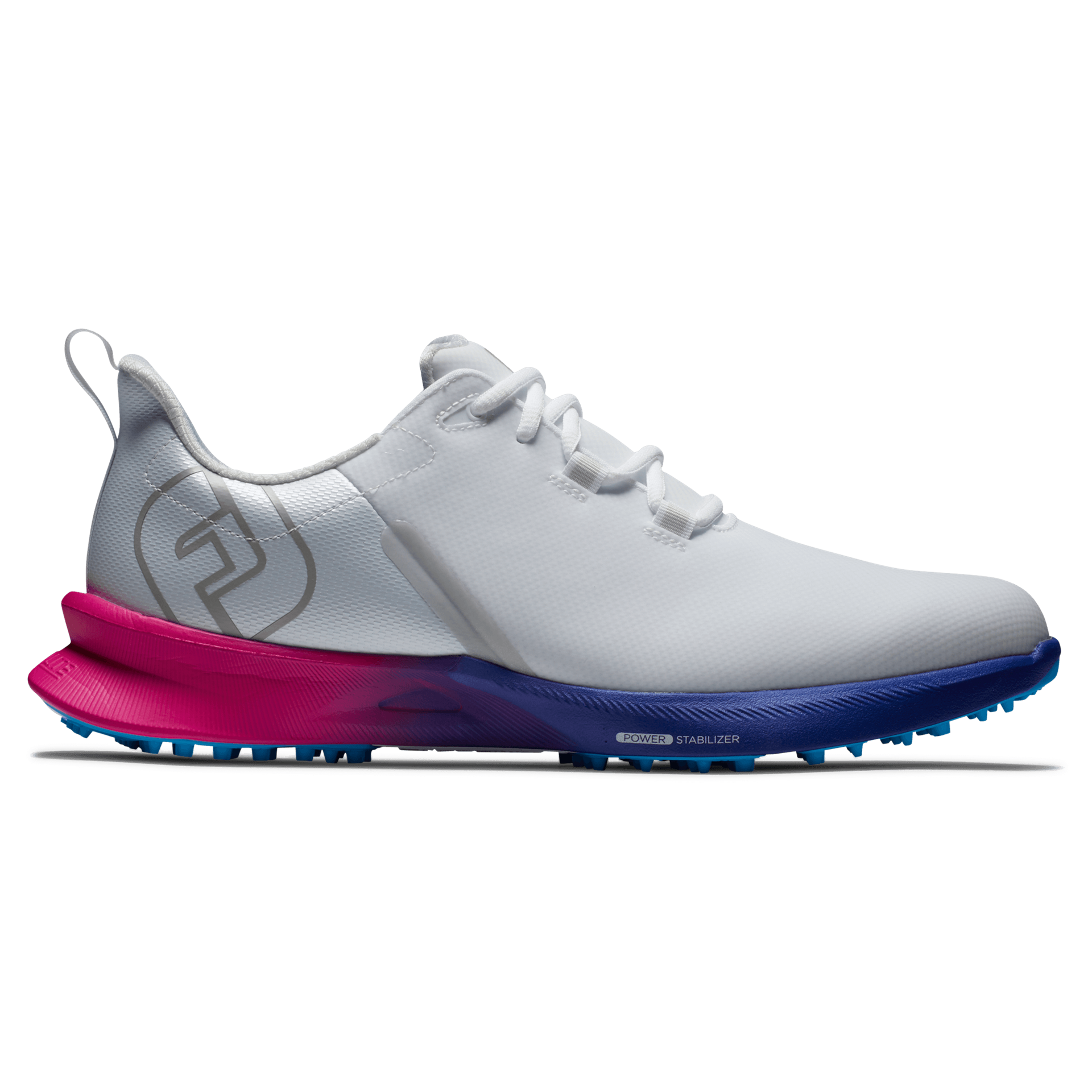 Footjoy Mens FJ Fuel Sport Golf Shoes - 55455 - White/Pink/Blue