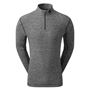 Picture of FootJoy Mens Space Dye Chill-Out Midlayer Pullover - Grey/Black 80147