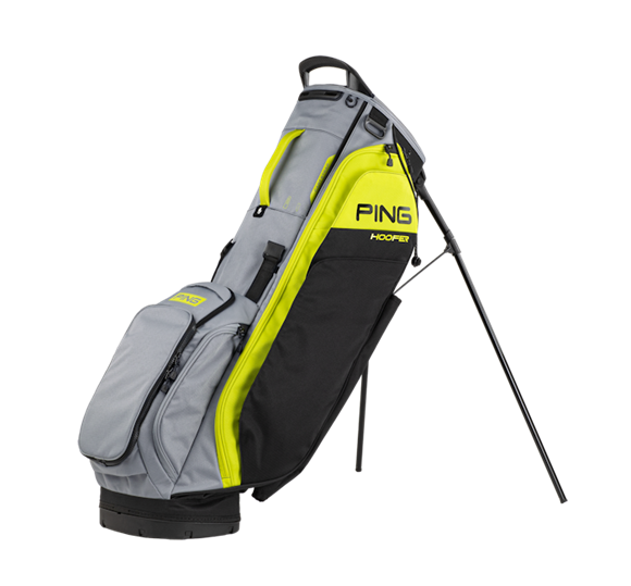 Picture of Ping Hoofer Carry Bag  - Black/Iron/Yellow 2024