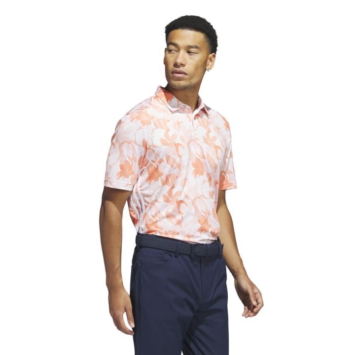 adidas Mens Floral Polo Shirt - HY5372