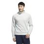 Picture of adidas Mens DWR Quarter-Zip Sweatshirt - Grey/Aqua HZ0432