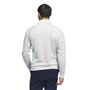 Picture of adidas Mens DWR Quarter-Zip Sweatshirt - Grey/Aqua HZ0432