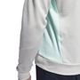 Picture of adidas Mens DWR Quarter-Zip Sweatshirt - Grey/Aqua HZ0432