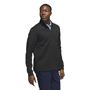 Picture of adidas Mens DWR Quarter-Zip Sweatshirt - Black	HZ0436