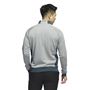 Picture of adidas Mens DWR Quarter-Zip Sweatshirt - Grey/Green HZ0431