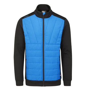 Picture of Ping Mens Vernon Quilted Jacket - Classic Blue/Black