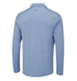 Picture of Ping Mens Emmett Long Sleeve Polo Shirt - Stone Blue Marl