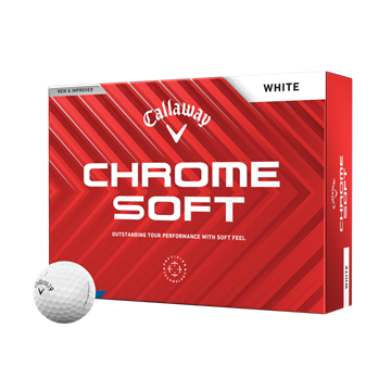 Picture of Callaway Chrome Soft Golf Balls (Multi Buy) 2024 White